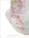 グーン やわらかフィットパンツ Lサイズ 女の子用